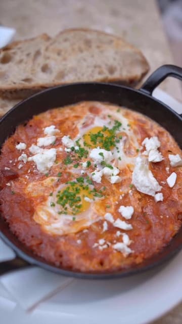 A promotional reel for The Taproom in St Ives, featuring a montage of the venue's interior, exterior, and a variety of breakfast and brunch dishes.