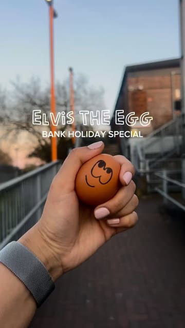 A group of friends takes an egg named 'Elvis' on a night out across several bars in Birmingham, including Katie O'Brien's, The Cocktail Club, Be At One, and Missing. The video documents their attempt to keep the egg intact throughout the night, capturing the lively atmosphere, staff interactions, and the eventual 'death' of the egg.