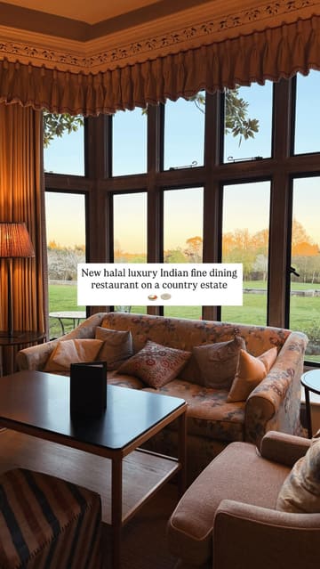 A high-quality promotional video for Lomri, an Indian fine-dining restaurant located within the Foxhills Country Club. The video features a tour of the elegant, historic venue and close-up shots of various dishes, including Wagyu beef, lamb chops, and a chocolate dessert, emphasizing the luxury experience.