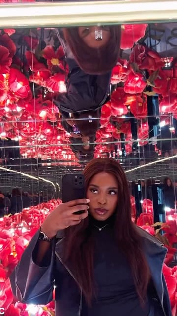A short, aesthetic lifestyle montage featuring a visit to an upscale venue with city views, cocktails, and refined Japanese-style dishes.
