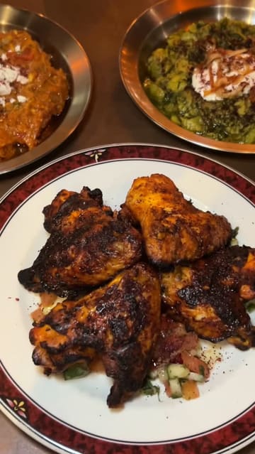 A review of Kuch, a family-run Persian restaurant in Bristol, featuring a variety of starters, mains, and sides. The video highlights the unique flavours of the cuisine, including smoked aubergine dips, king prawns, halloumi, fish curry, and slow-cooked lamb shoulder.