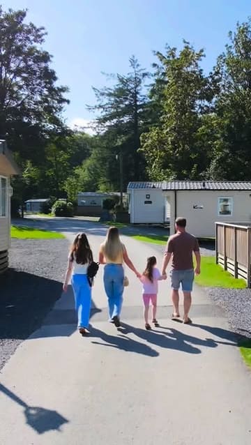 A family-focused vlog showcasing a stay at Partington's Black Beck Holiday Park in the Lake District. The video highlights the holiday home accommodation, on-site facilities like the play park and shop, and the surrounding natural beauty, framing it as an ideal location for a family getaway or holiday home ownership.