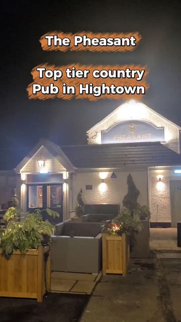 A video review of The Pheasant, a country pub in Hightown, featuring a tour of the interior, a look at the menu, and a showcase of several dishes including starters, mains, and desserts.