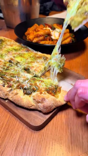 A montage of various dishes served at Notch in Durham, including burnt ends, pasta, tacos, pizza, and desserts. The video features close-up shots of the food and a brief look at the menu, but does not include any footage of the venue's interior or atmosphere.