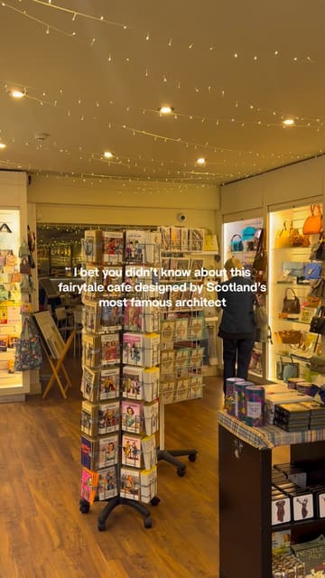 A short video showcasing the House for an Art Lover in Glasgow, highlighting its architecture, cafe, and gift shop.