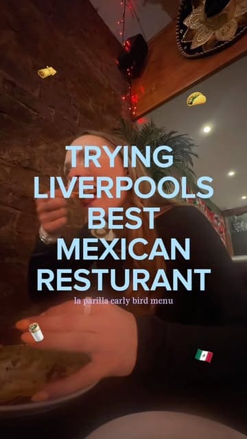 A review of La Parrilla in Liverpool, highlighting their early bird menu and Mexican cuisine. The creator shares their experience of the food and drinks, providing a personal recommendation.