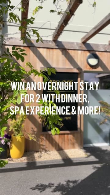 A promotional reel showcasing a stay at Voco, The Club, featuring the hotel room, spa facilities (hot tub, sauna, glass house), the restaurant, and the bar. The video follows the creators' experience from arrival to breakfast.