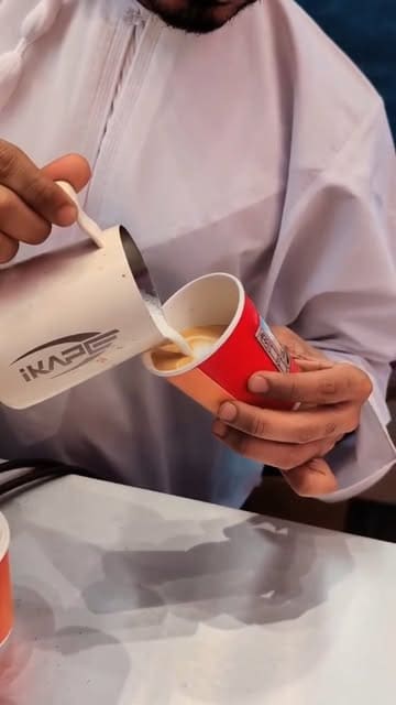 A short, handheld-style video showcasing the first Omani pop-up in London, featuring traditional coffee, Omani halwa, and live cultural music performances.